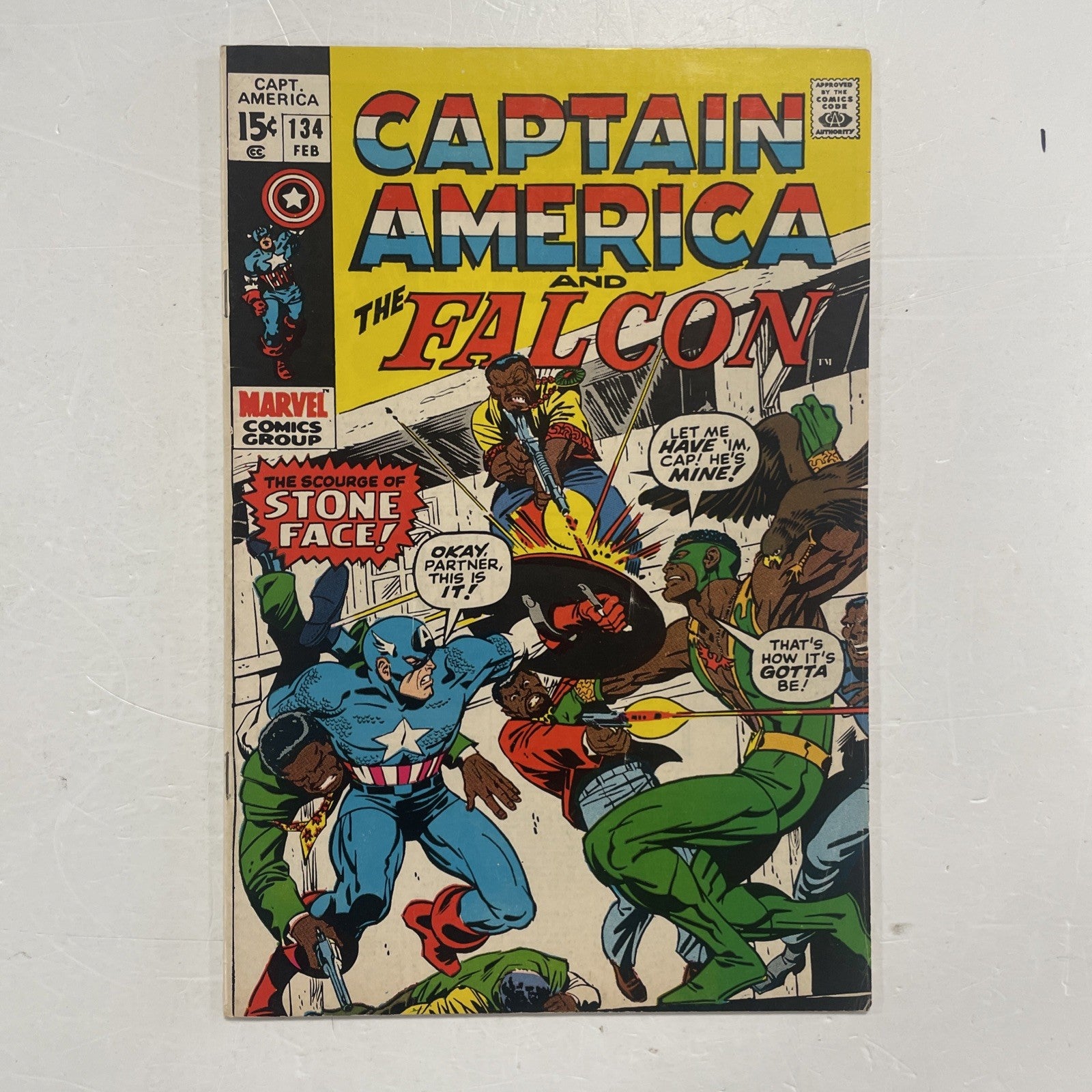 Captain America #134 1971 FN/VF0