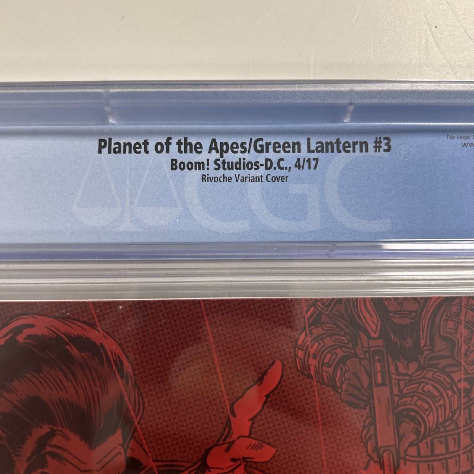 Planet of the Apes/Green Lantern #3 2017 CGC 9.8  Rivoche 1:20 Variant13