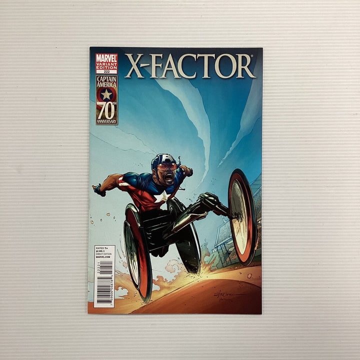 X-factor #222 2011 VF/NM 70th Anniversary Variant