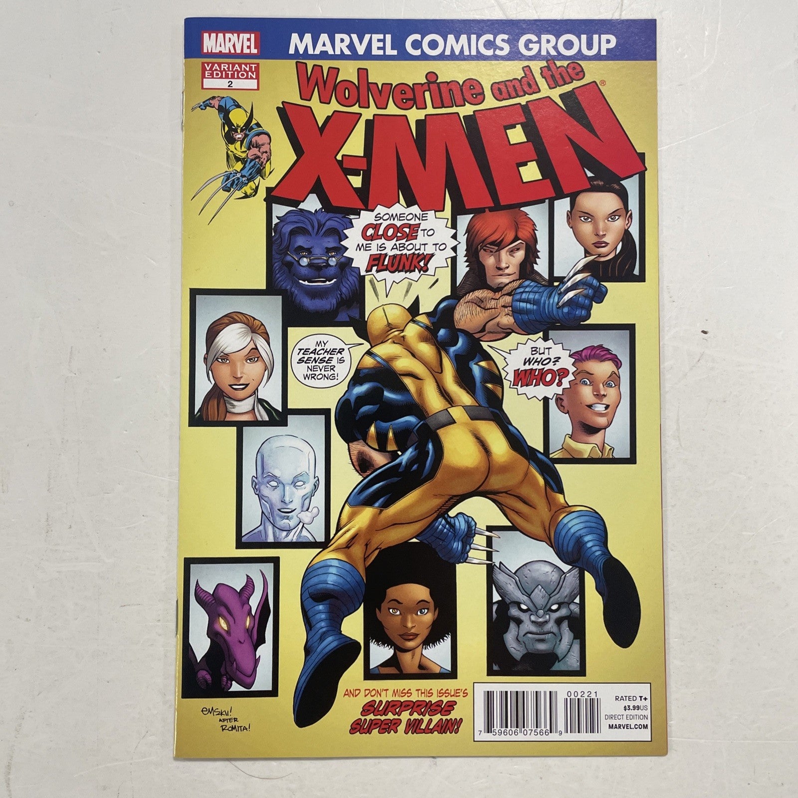 Wolverine And The X-men #2 2011 VF/NM 1:50 Mcguinness Retail Variant0