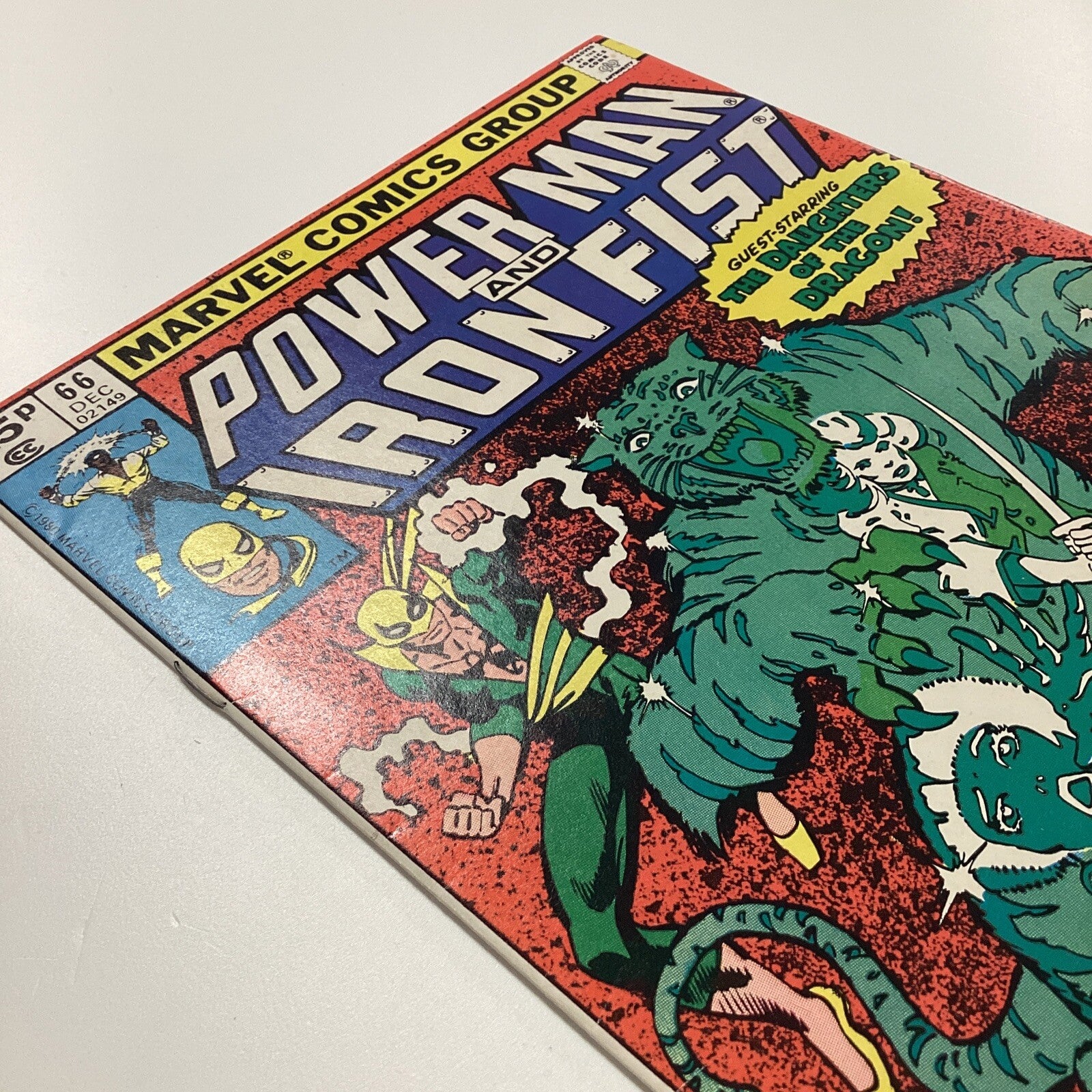 Powerman And Iron Fist #66 1980 VF 2nd Appearance Of Sabretooth Pence Copy4