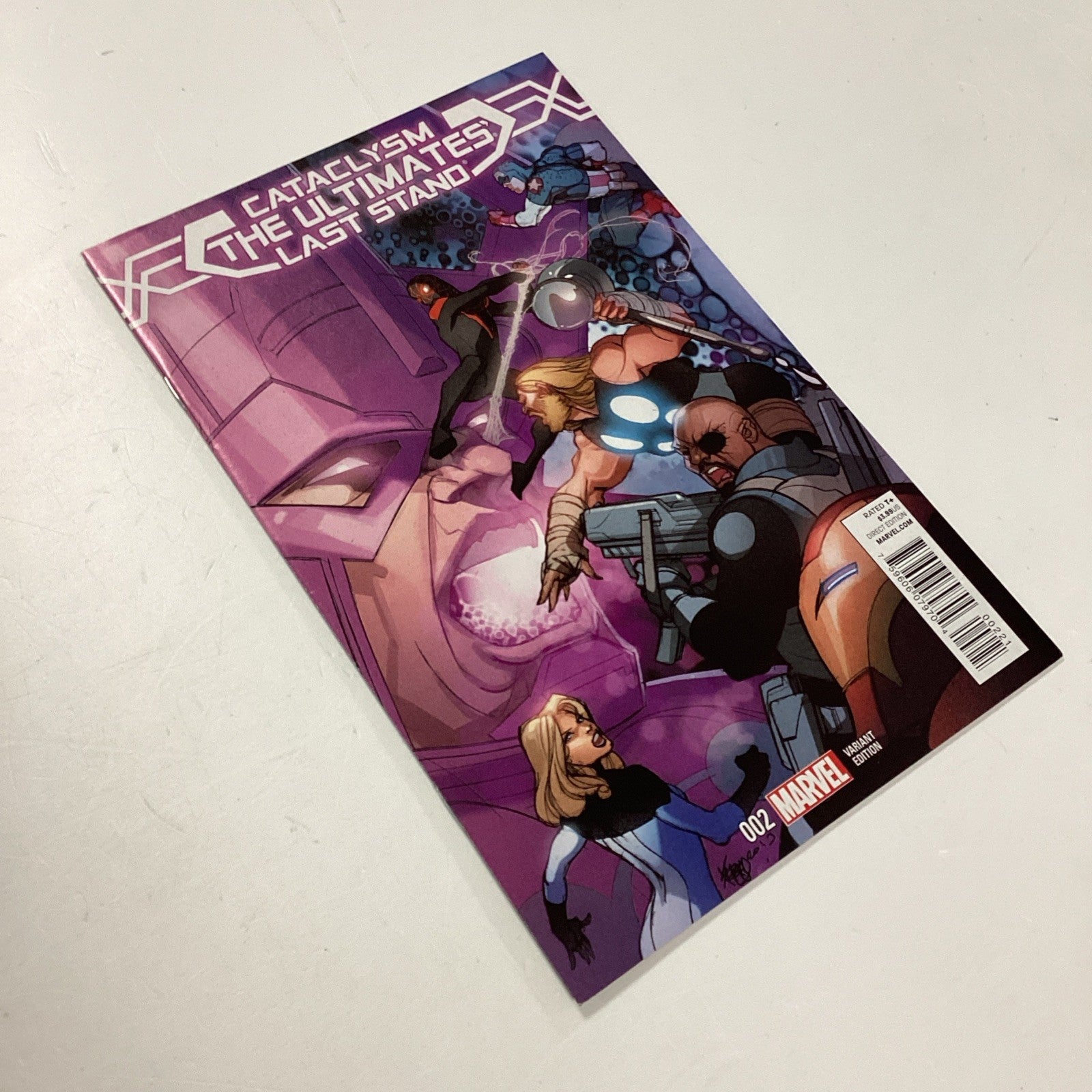 Cataclysm Ultimates Last Stand #2 2014 NM- 1:50 Pasqual Ferry Galactus Variant 28