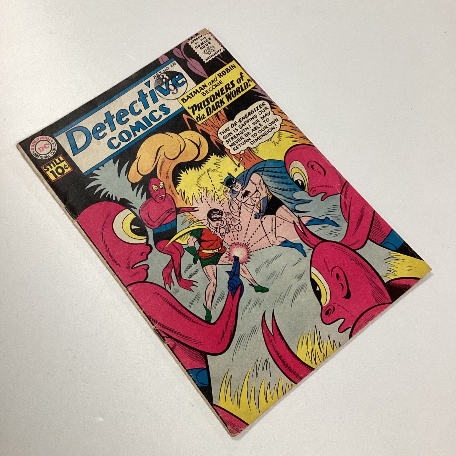 Detective Comics #293 1961 VG-  Aquaman & Aqualad Series Begins6