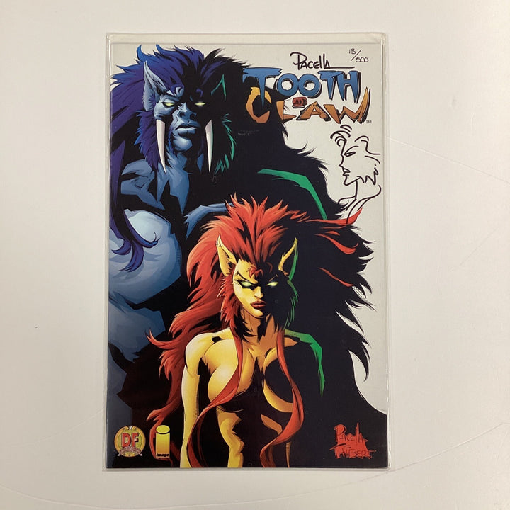 Tooth and Claw #1 1999 Signed and Remarked Marc Pacella DF C0A 13/5000