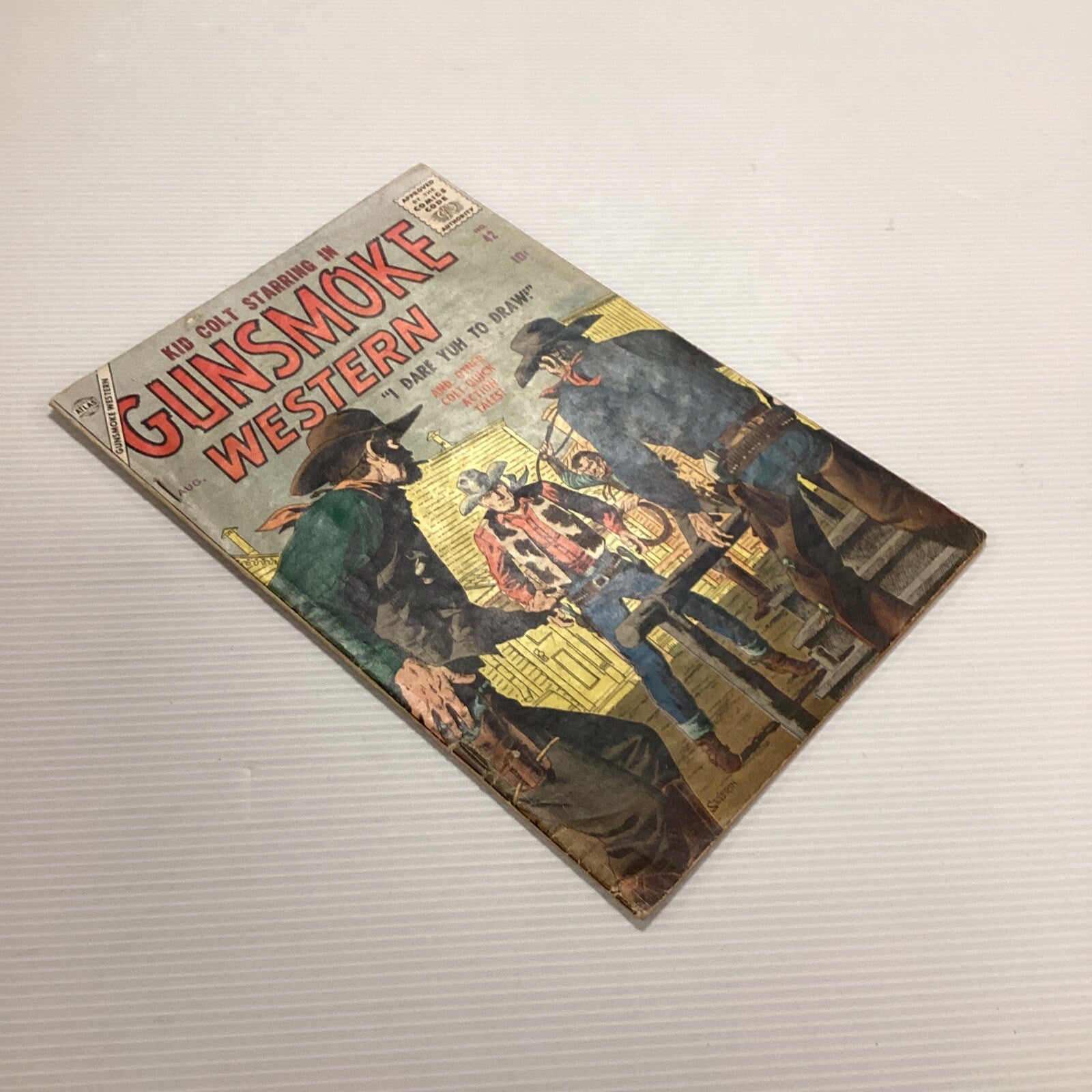 Gunsmoke Western #42 1957 VG+ Marvel Atlas Comics3