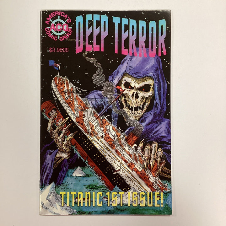 Deep Terror #1 1998 FN+ Ghostly Tales Reprint Titanic Horror ACG Comics0