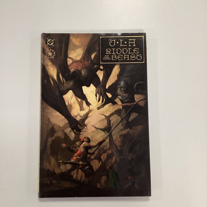 J.L.A Riddle Of The Beast / Hardcover DC Graphic Novel0