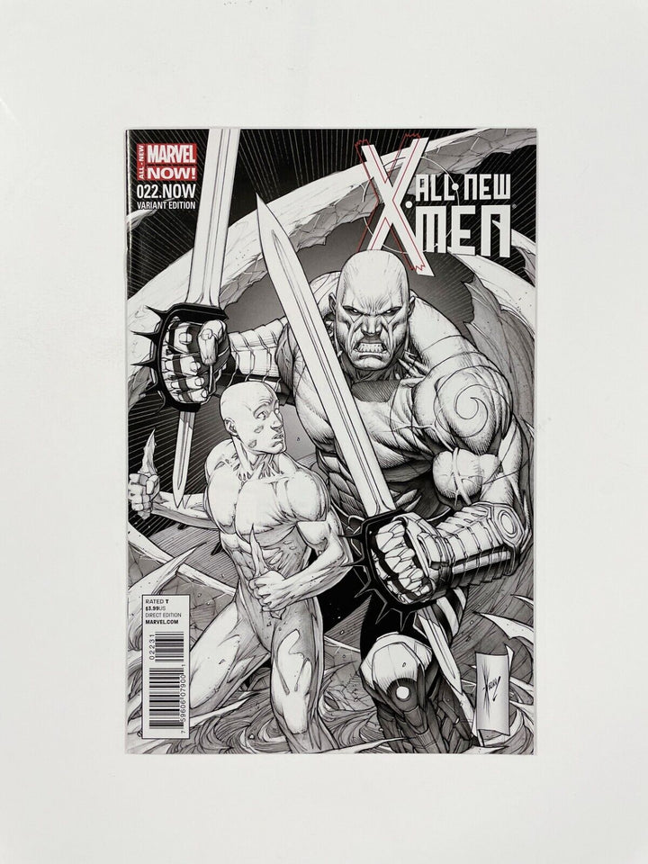 All New X-Men #022.NOW variant Keown sketch 1:100 2012 NM