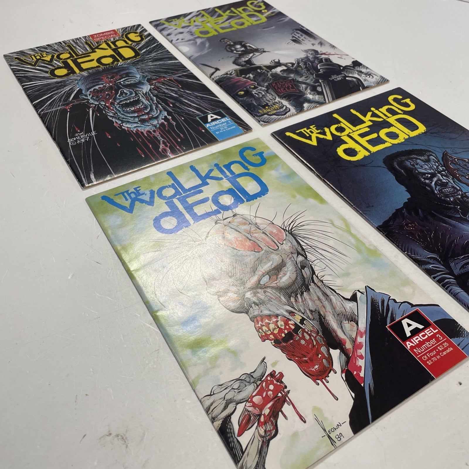 Walking Dead #1-4 1989 FN Complete Set Aircel5