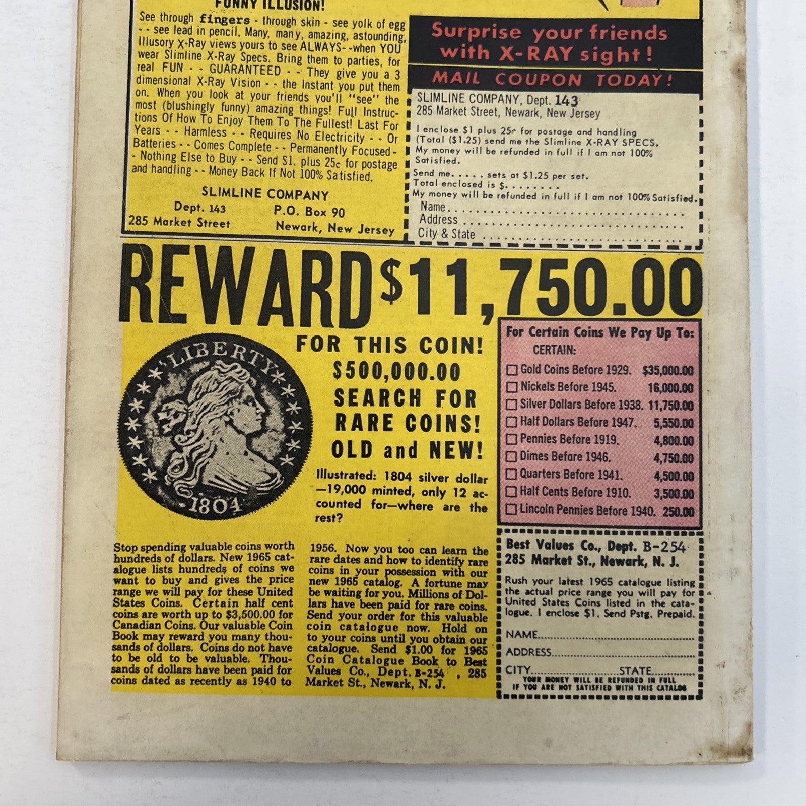 Marvel Tales #2 1965 VG Pence Stamp Reprints key issues8