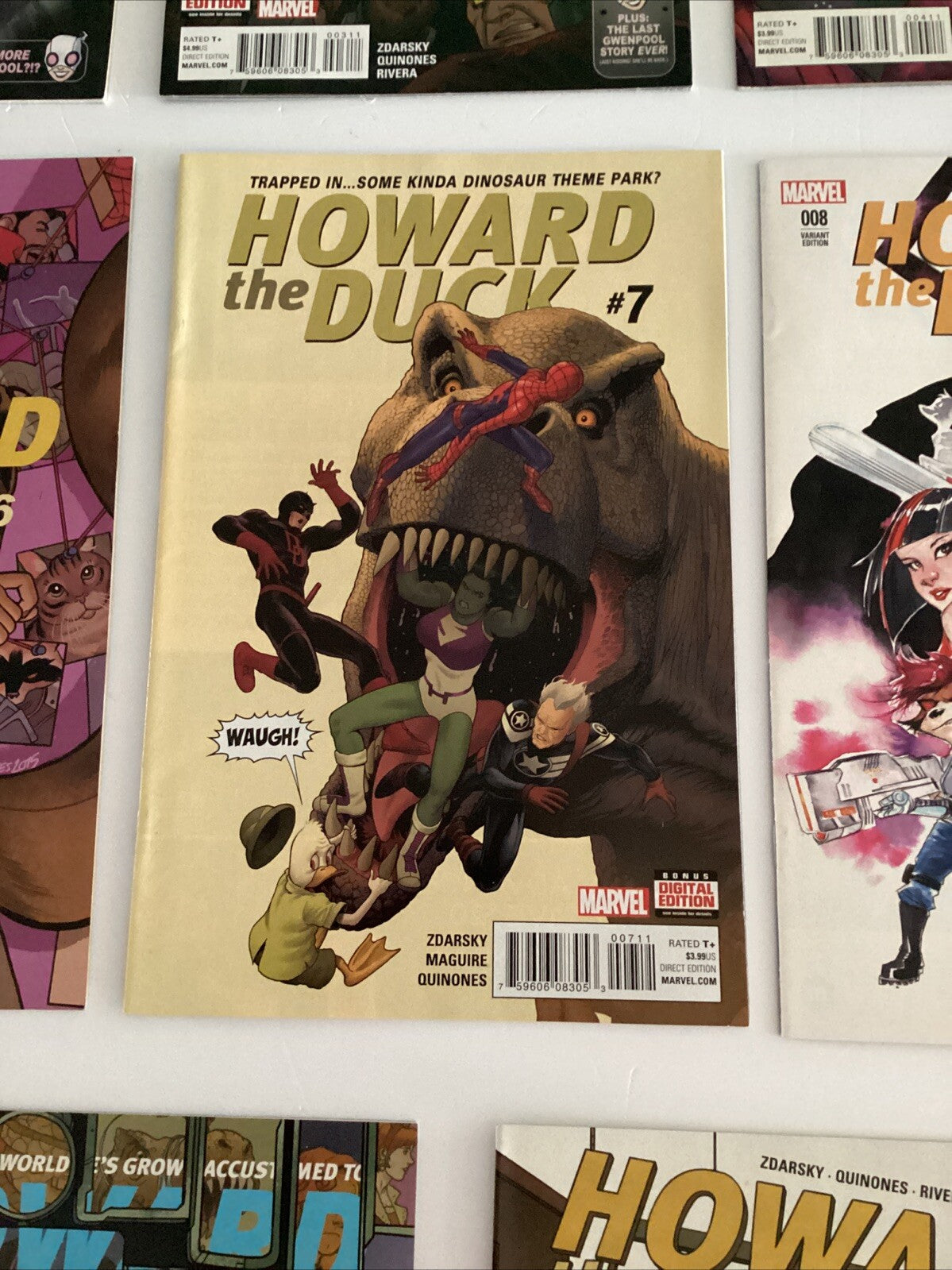 Howard The Duck #1-11 2015 VF/NM Complete Set 1st App Gwen Pool8