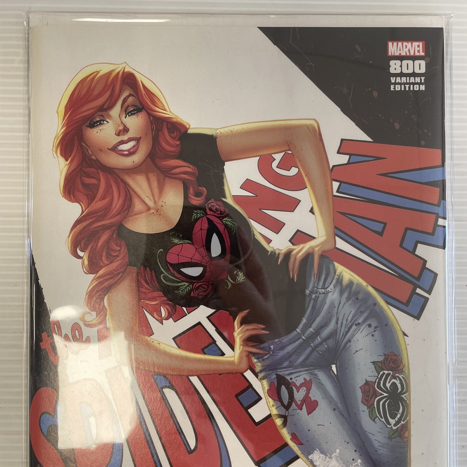 Amazing Spider-Man #800 2018 Signed J Scott Campbell Store Exclusive Variant B1