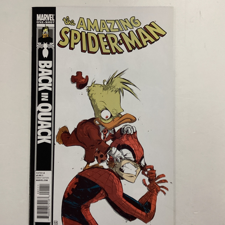 Amazing Spider-man 2010 VF/NM Back In Quack One-shot0