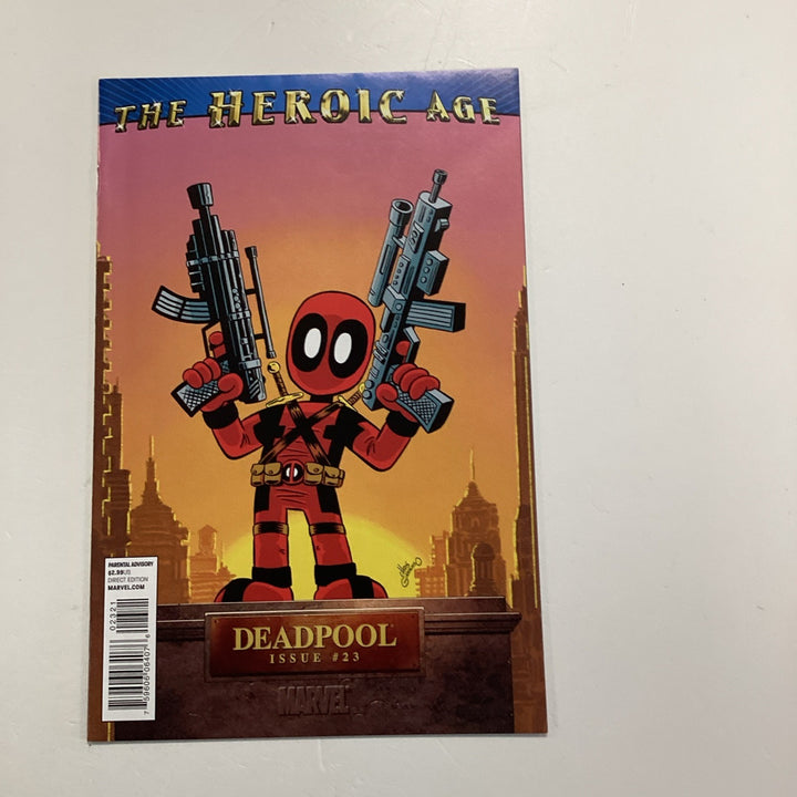 Deadpool #23 2010 VF/NM Chris Giarrusso Heroic Variant0