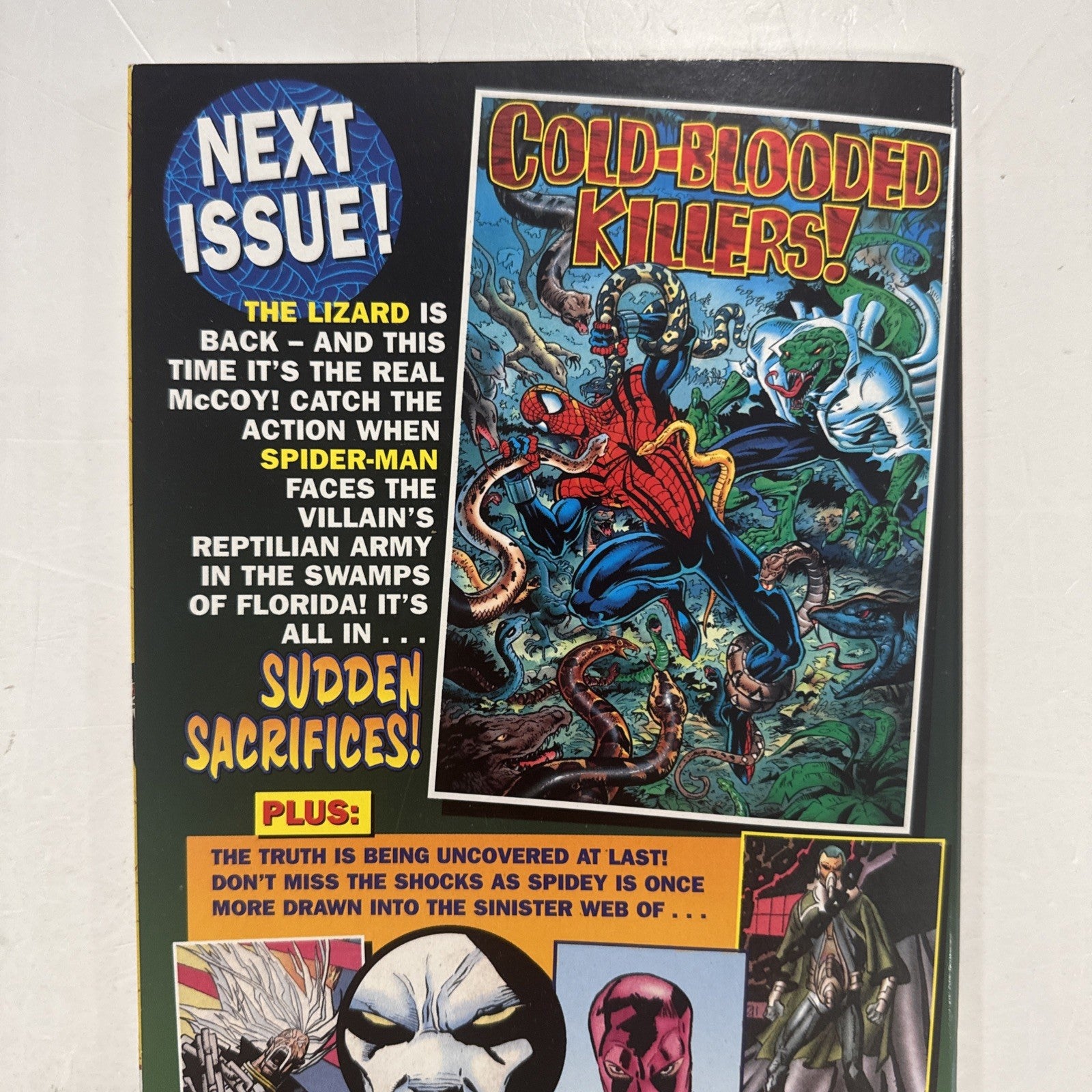 Astonishing Spider-Man #53 1999 VF- UK Marvel Panini Inc. Free Gift Stickers4