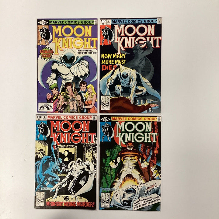 Moon Knight #1-38 1980-1984 Complete Series mid to high grades