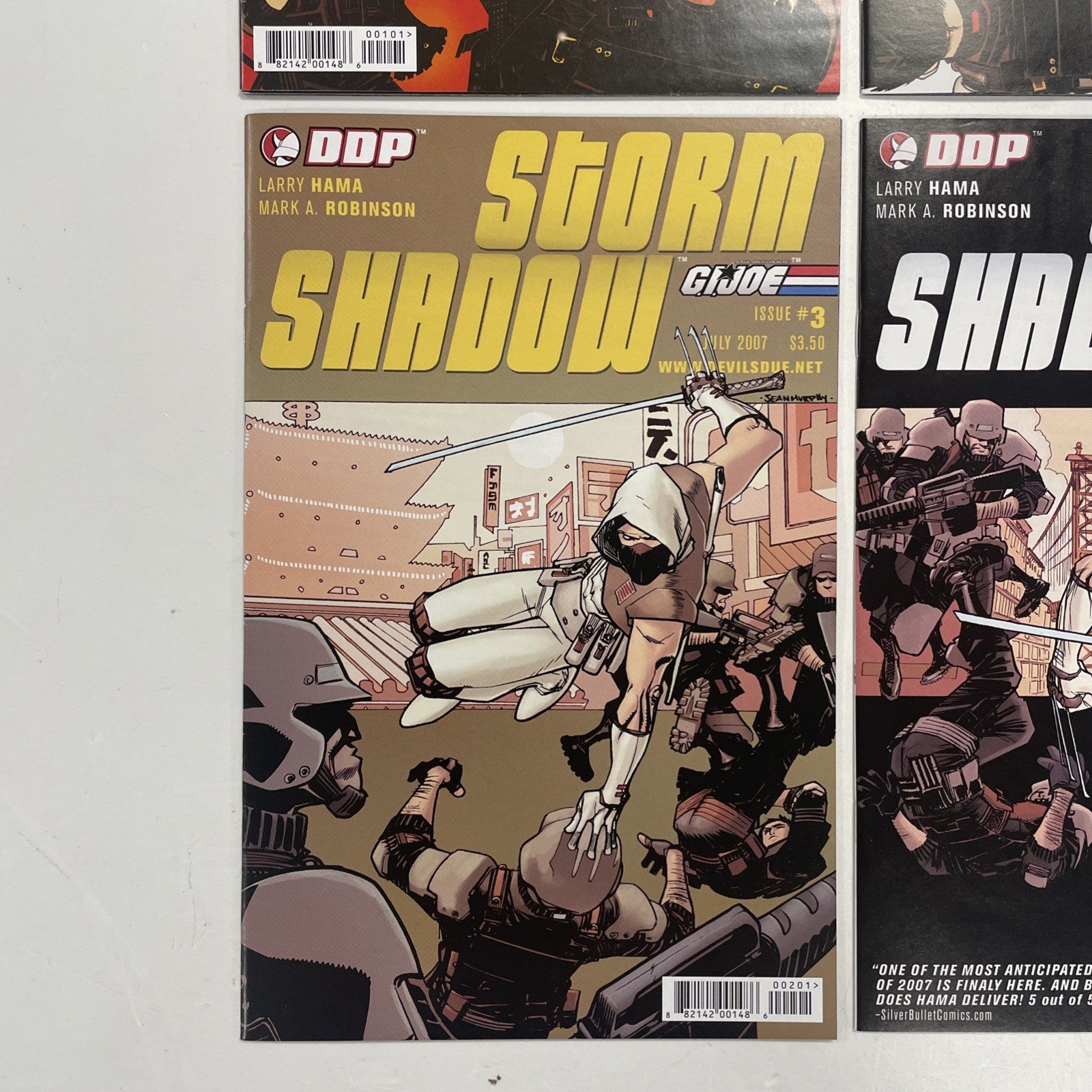 GI Joe Storm Shadow #1-7 2007 Complete Set3