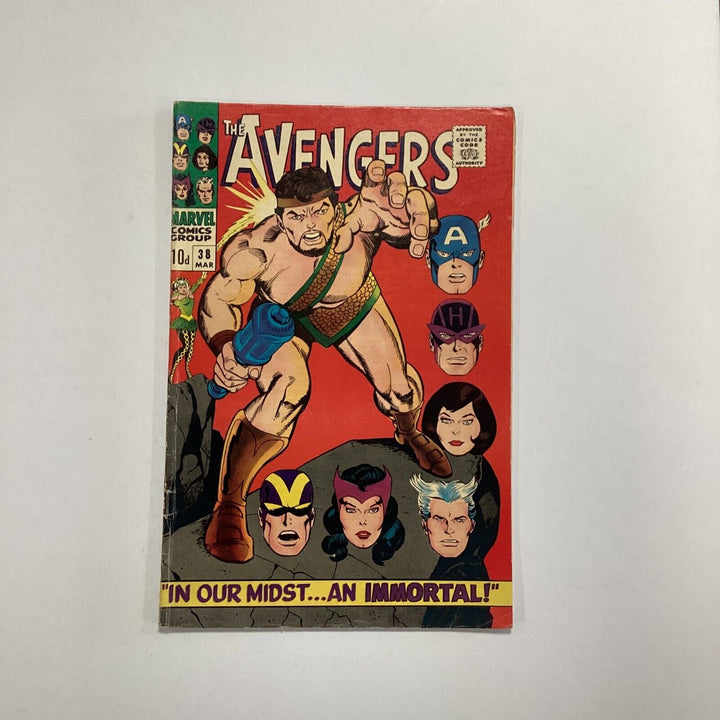 Avengers #38 1967 VG Pence Copy