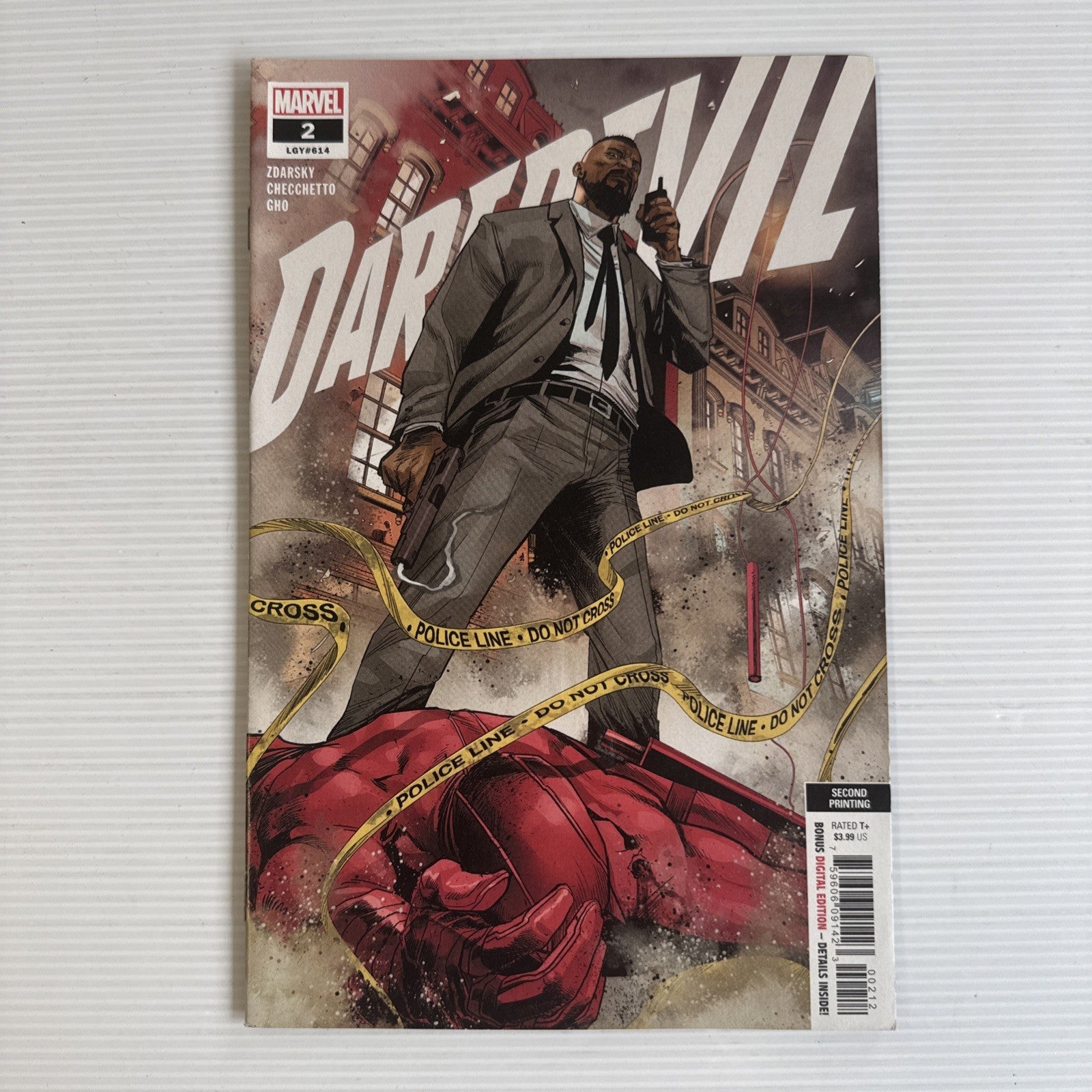 Daredevil #2 2019 VF 1st Cover Appearance Detective Cole North 2nd Print Variant0