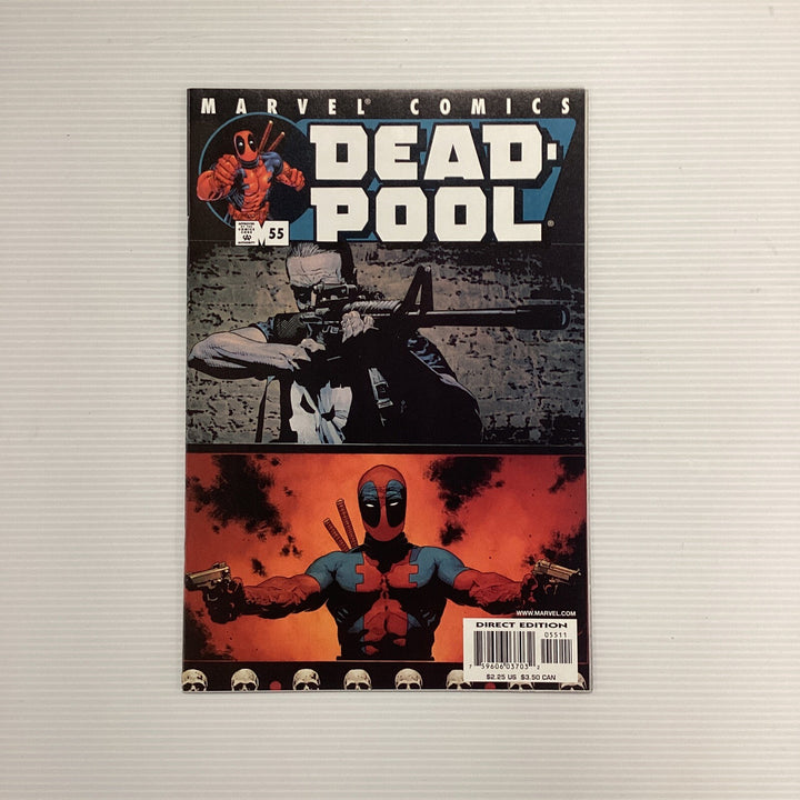 Deadpool #55 2001 NM 1st Deadpool vs Punisher0