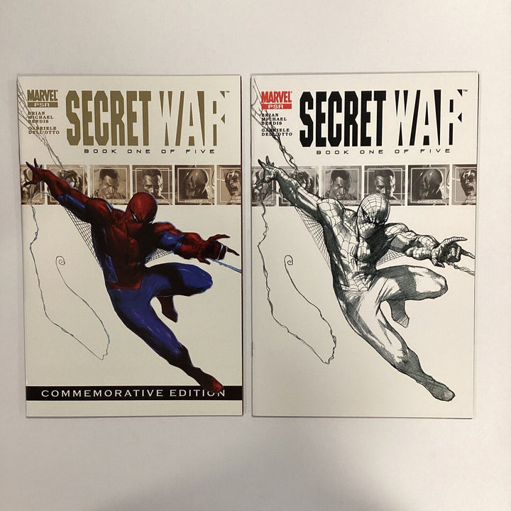 Secret War #1 2004 NM Commemorative Edition and Sketch Variant