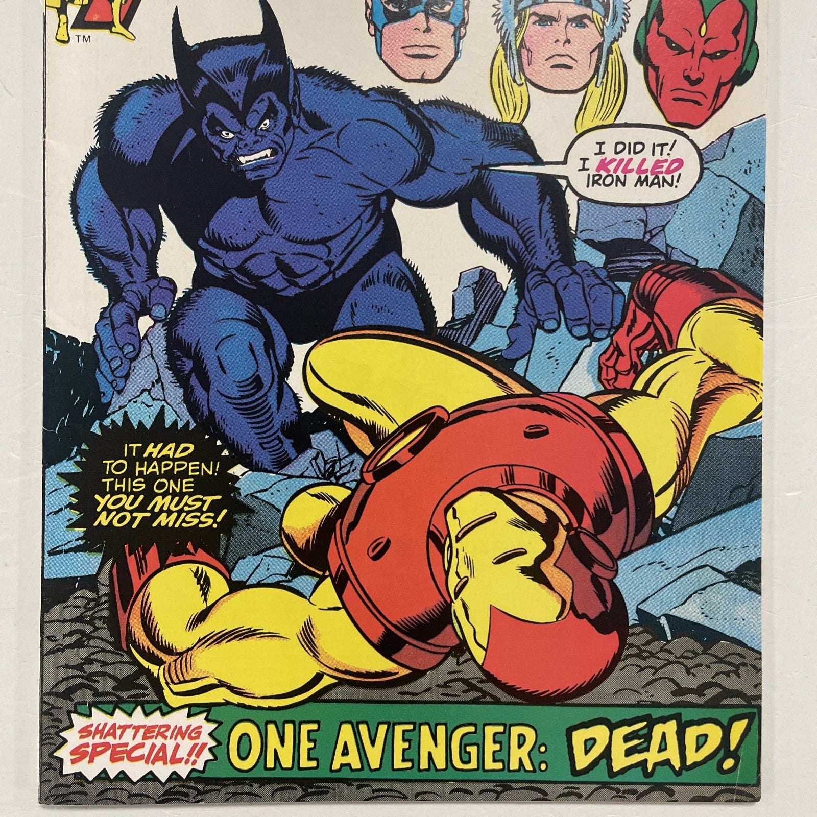 The Avengers #135 1975 FN/VF2