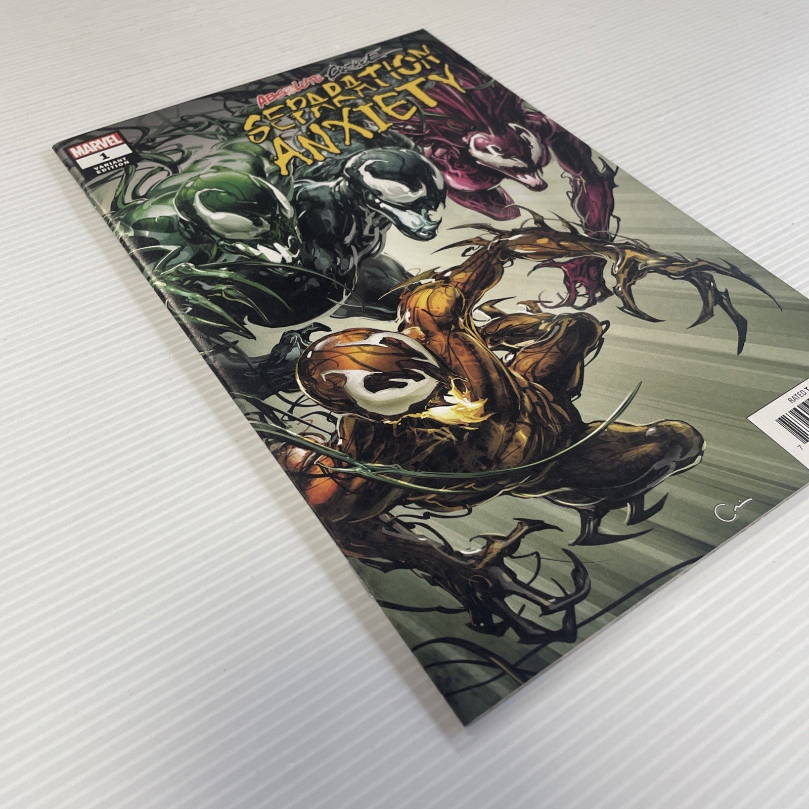 Absolute Carnage Separation Anxiety #1 2019 NM 1:50 Clayton Crain Variant3