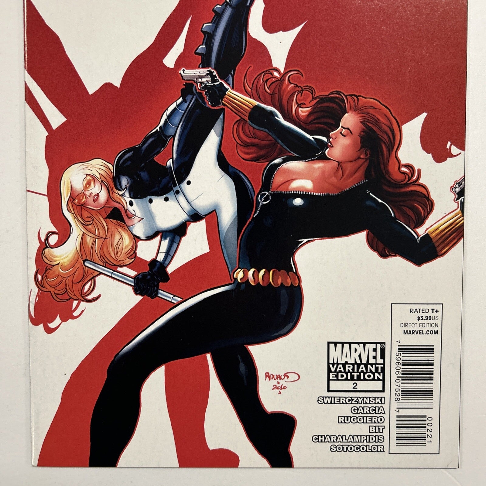 Widowmaker #2 2010 Variant Cover2