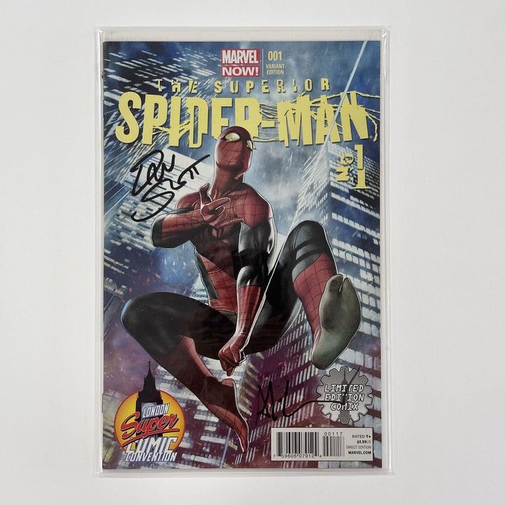 The Superior Spider-Man #1 2013 NM Signed Dan Slott Adi Granov LSCC