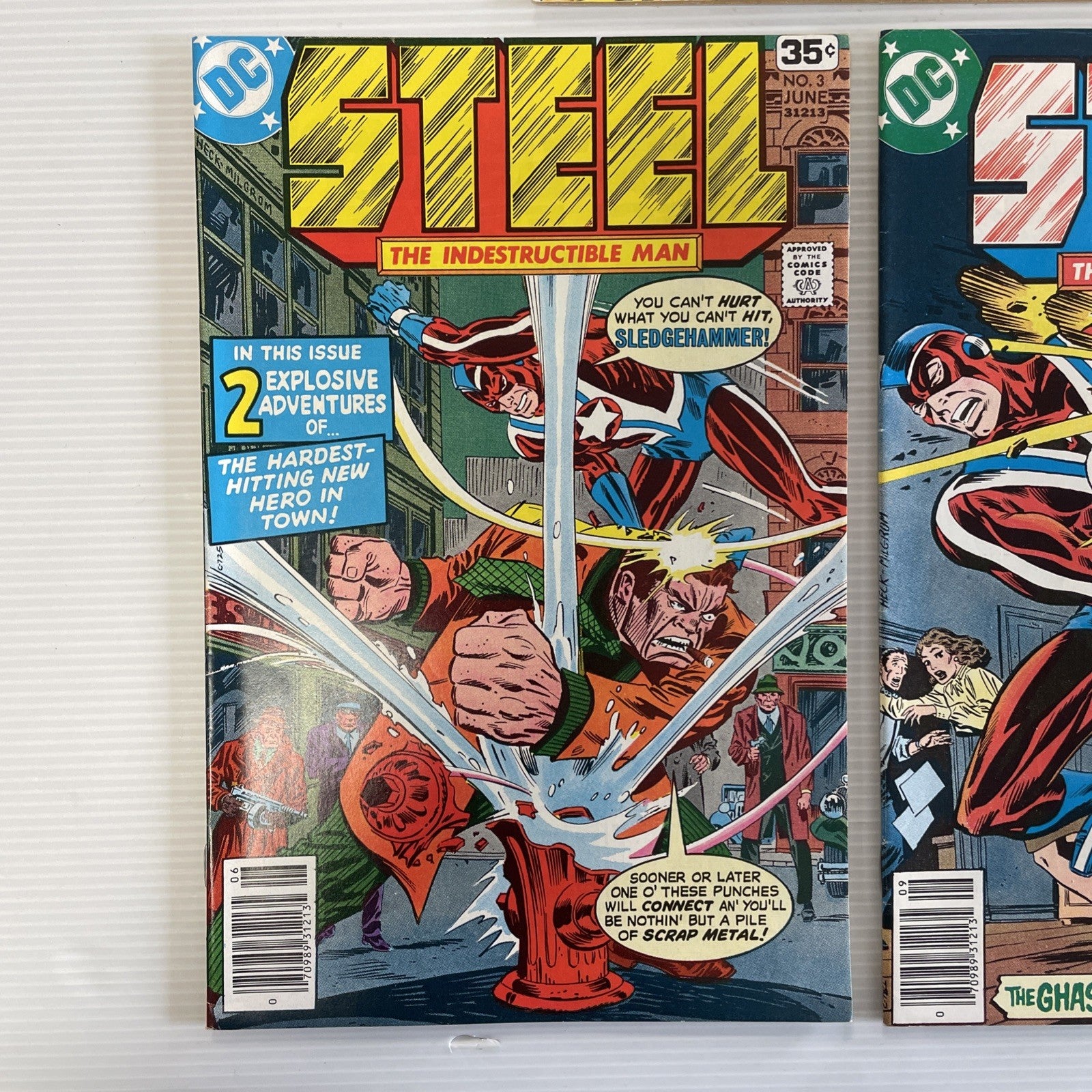 Steel The Indestructible Man #1-5 1978 VF/NM3