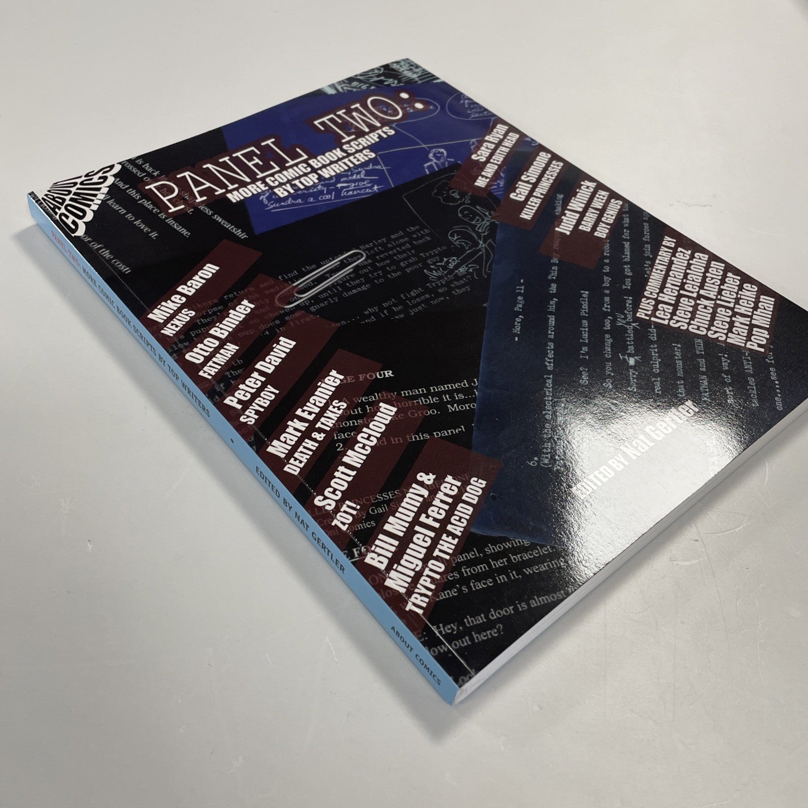 Panel One & Panel Two: Comic Book Scripts by Top Writers  2002, 2003 1st Prints8