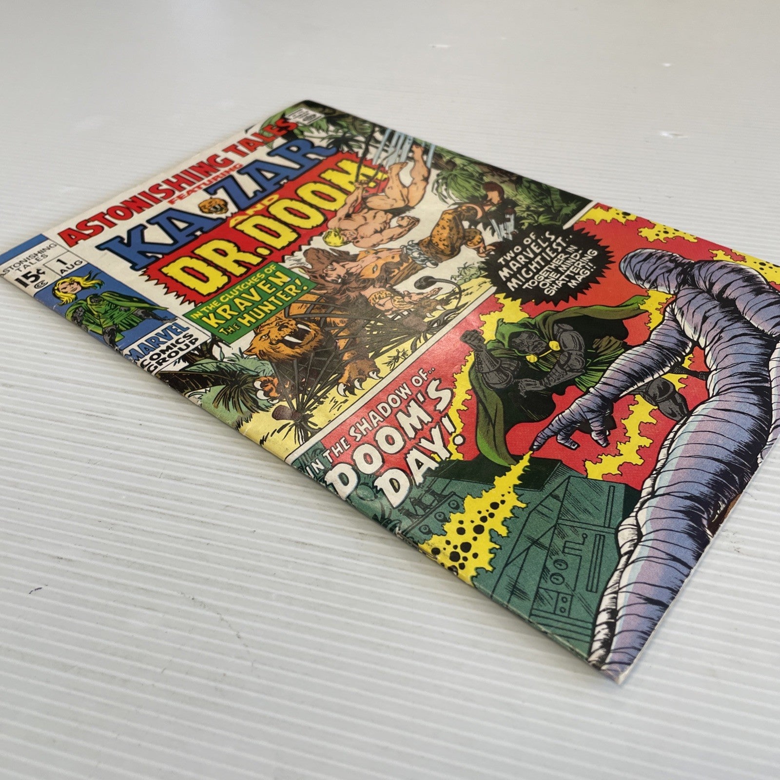 Astonishing Tales #1 1970 FN+ Ka-Zar & Dr. Doom3