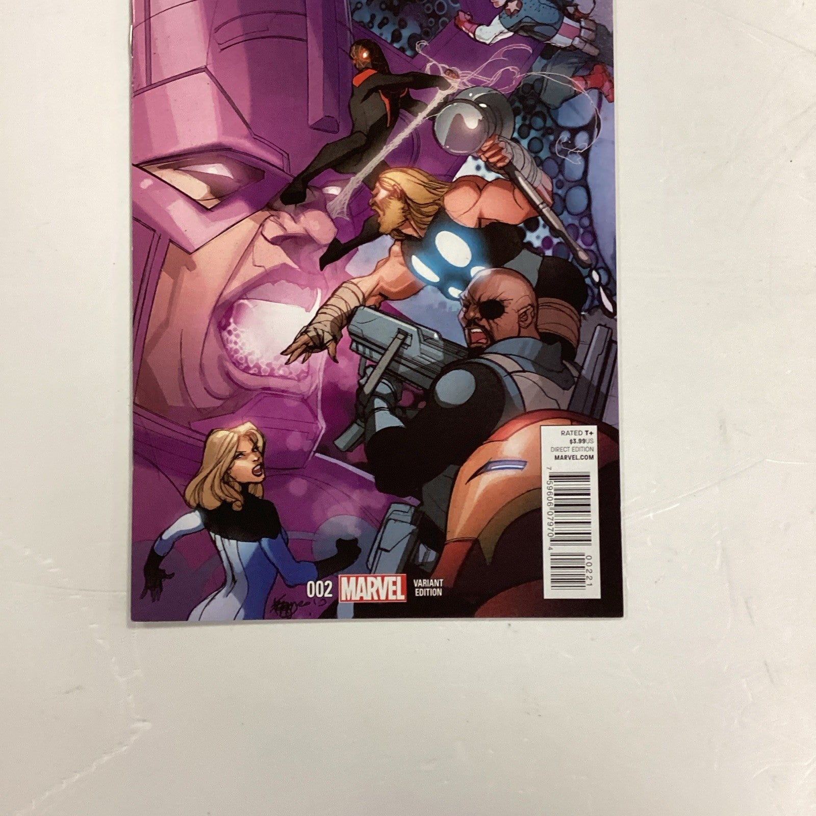 Cataclysm Ultimates Last Stand #2 2014 NM- 1:50 Pasqual Ferry Galactus Variant3