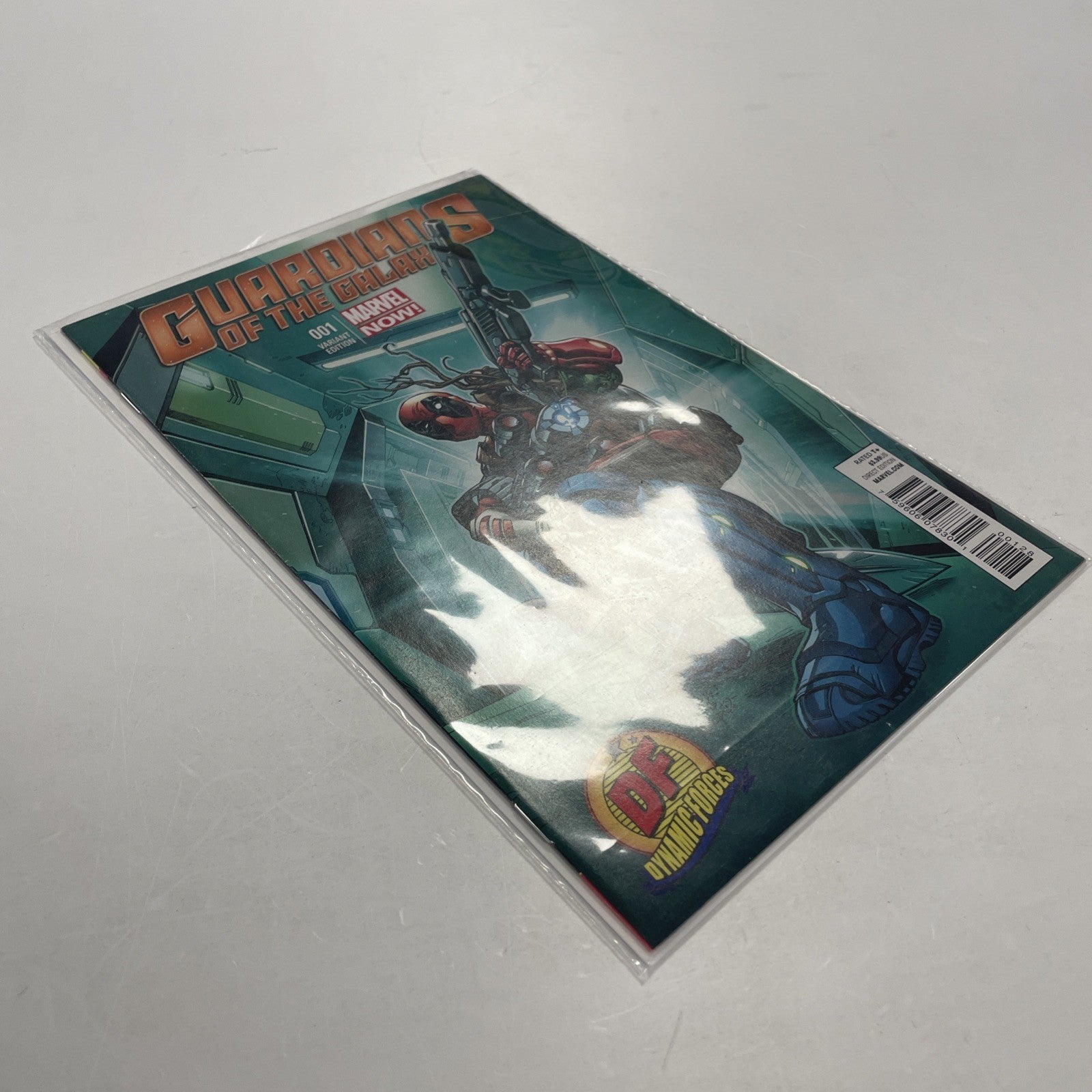 Guardians Of The Galaxy #1 2013 NM Dynamic Forces Deadpool Variant DF CoA3