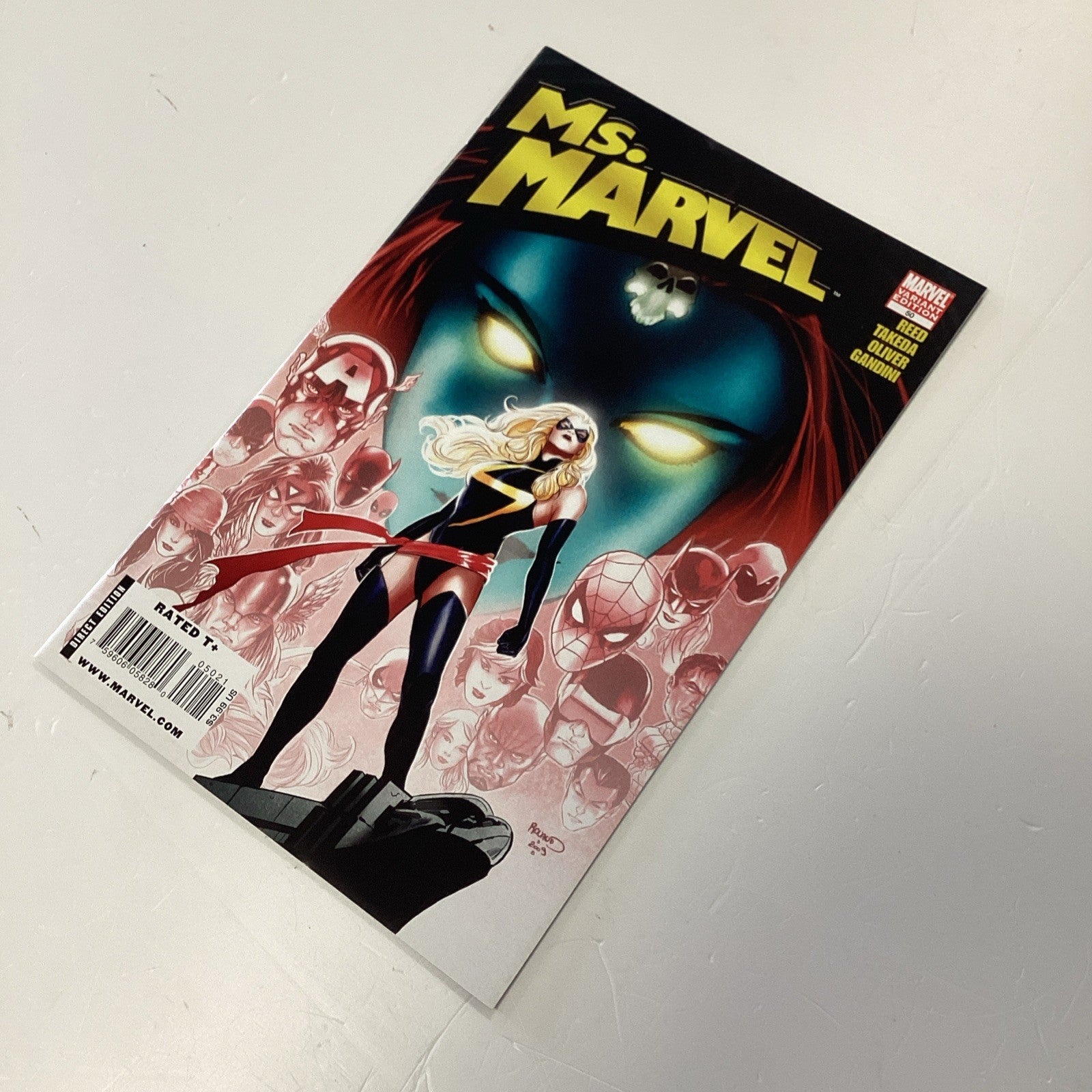 Ms. Marvel #50 2010 FN Renaud Variant Final Issue6