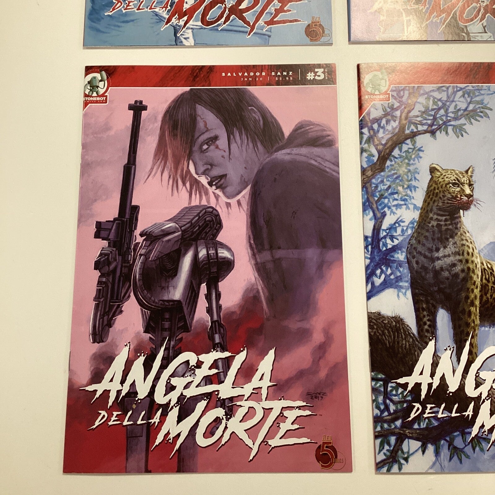 Angela Della Morte #1-4 2019 NM-3