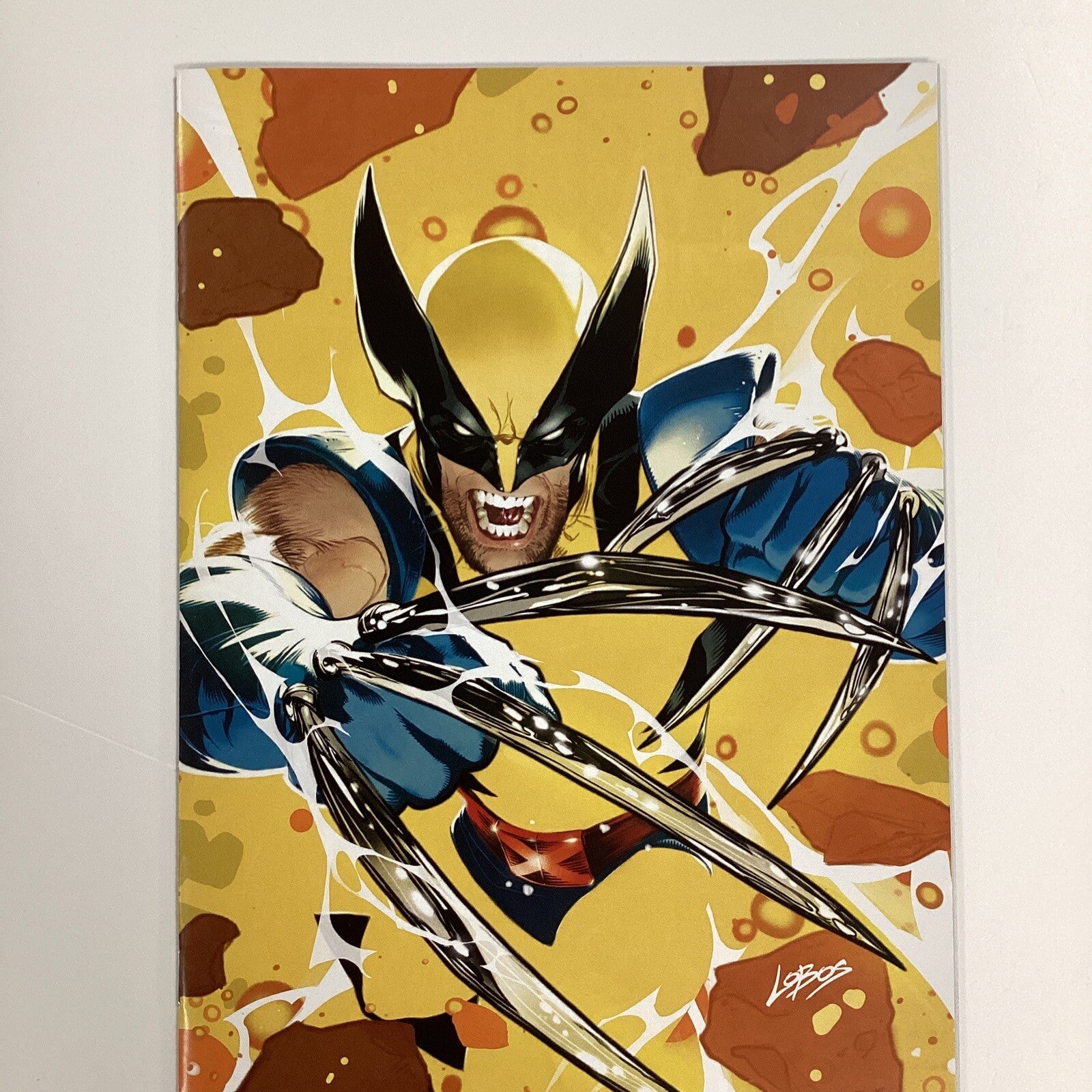 Wolverine #3 NM 2025 1:50 Lobos Virgin Variant1