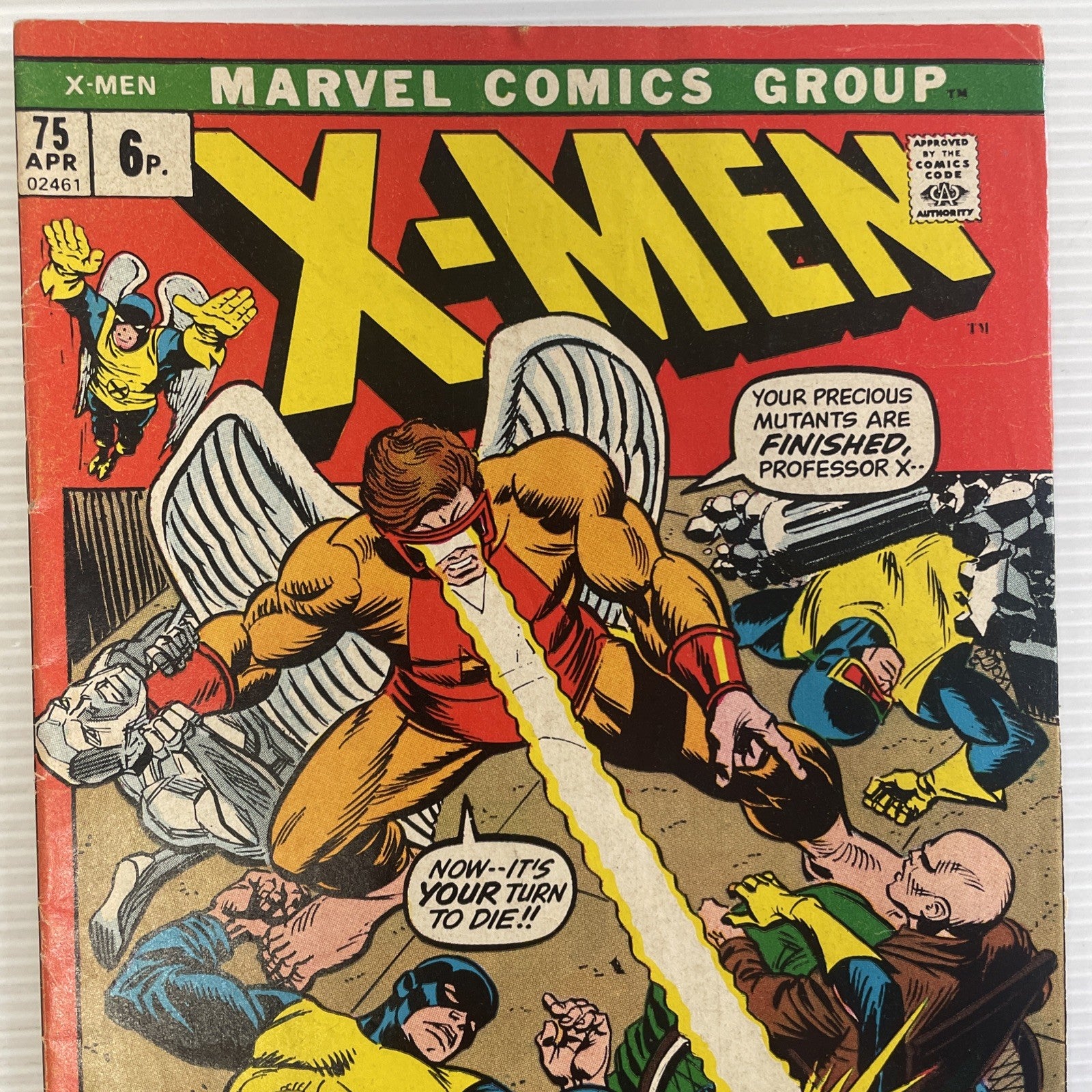 X-Men #75 1972 VG Pence Copy1