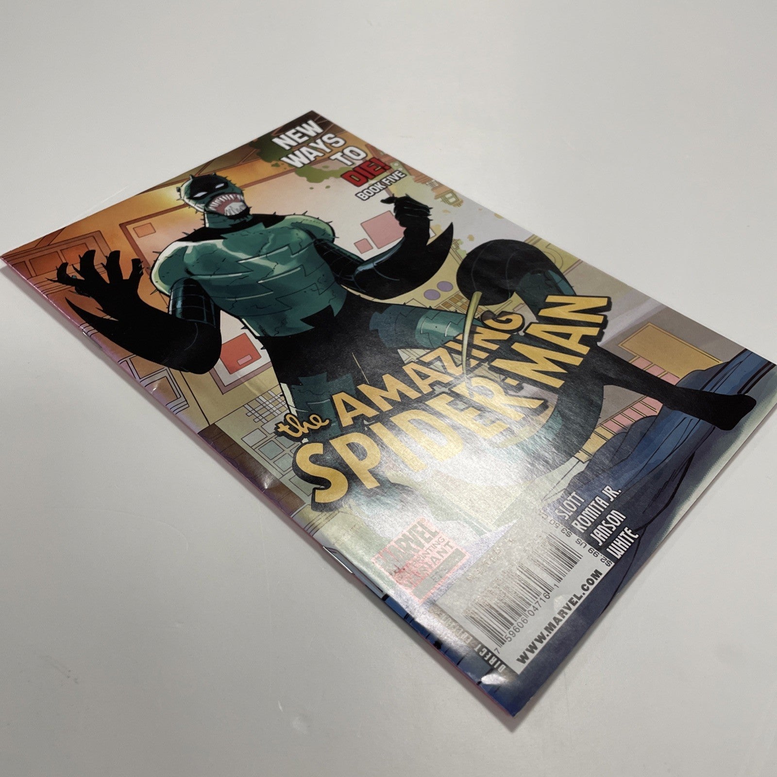 Amazing Spider Man #572 2008  FN/VF 2nd Printing Scorpion/venom Hybrid **3