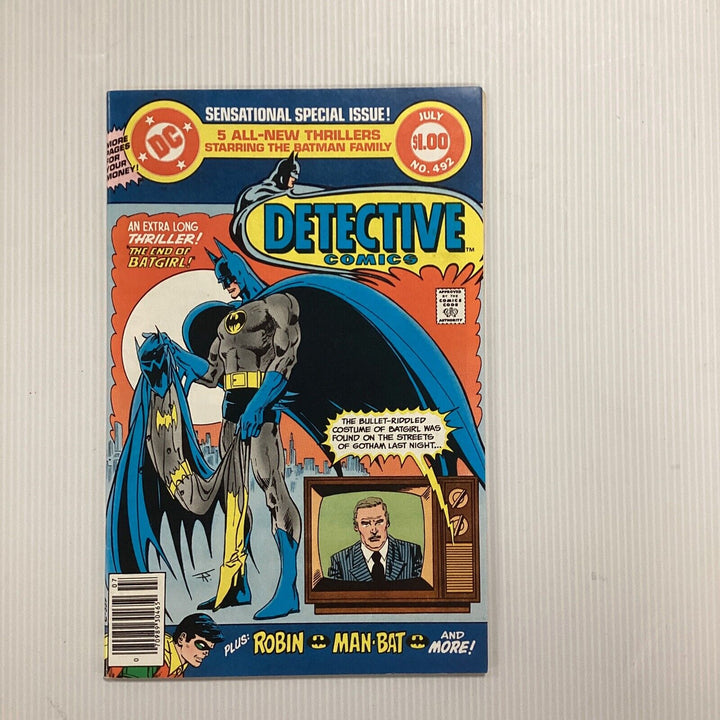 Detective Comics #492 1980 NM-