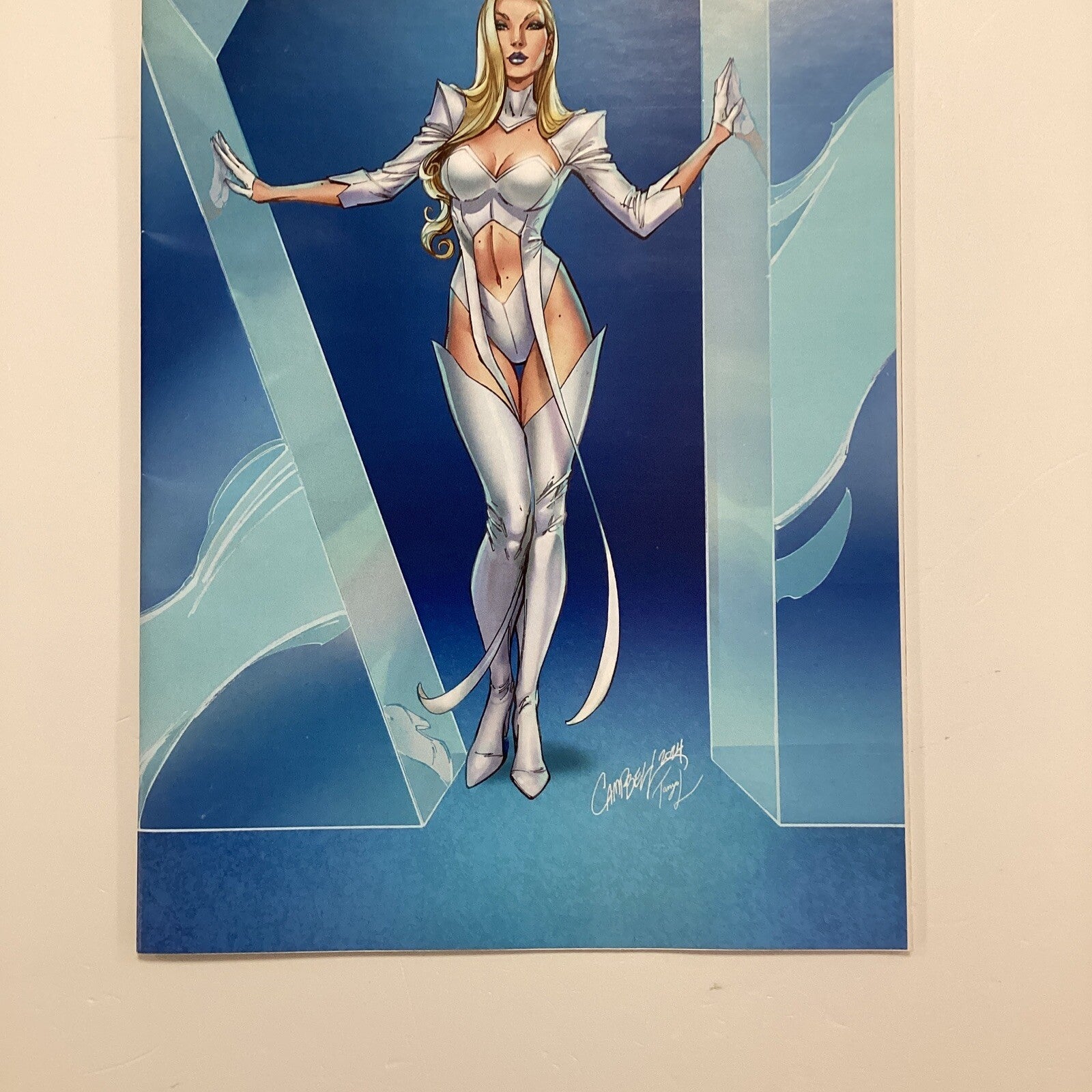 X-Men #4 2024 NM J. Scott Campbell 1:100 Emma Frost Virgin Variant2