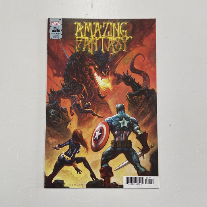 Amazing Fantasy #1 2021 VF/NM 1:25 Massafera Variant0