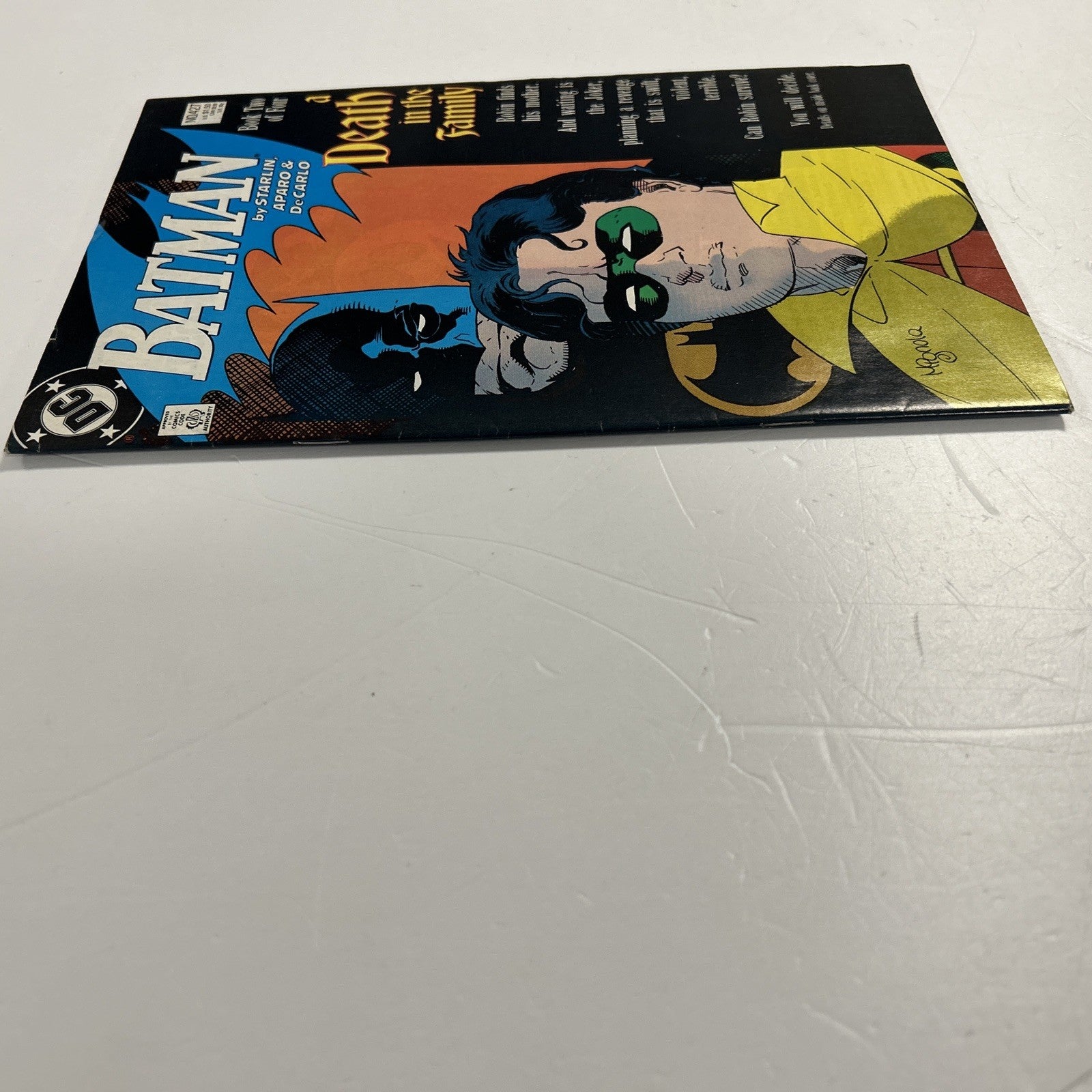 Batman #427 1988 FN- A Death In The Family Part 27