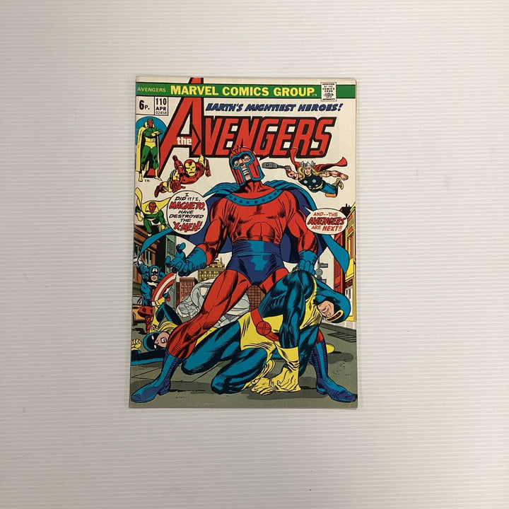 Avengers #110 1973 VG+ Pence Copy