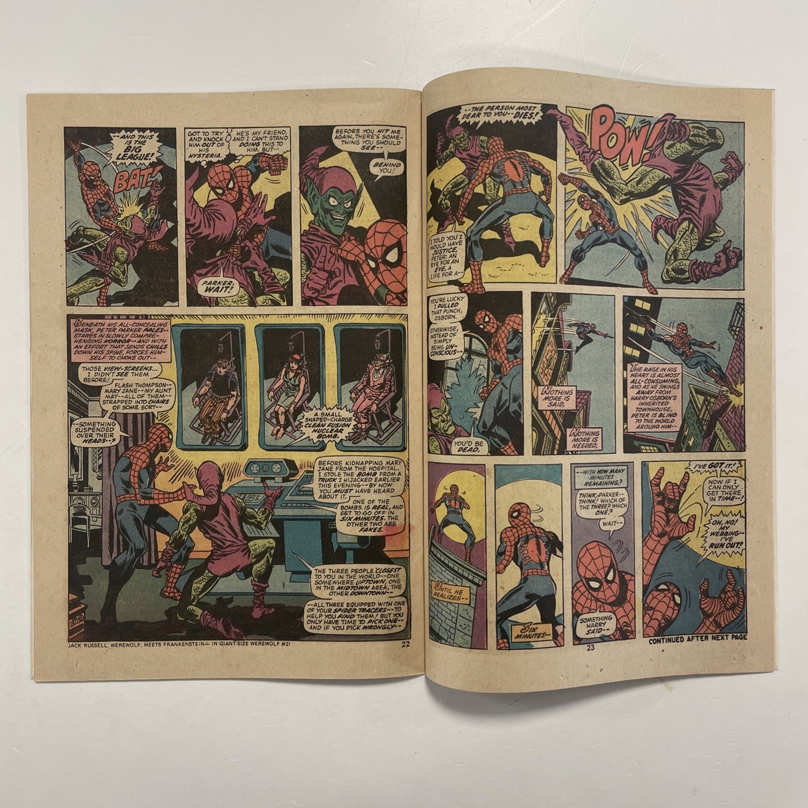 Amazing Spider-Man #137 1974 VG/FN 2nd App of Harry Osborn as Green Goblin18