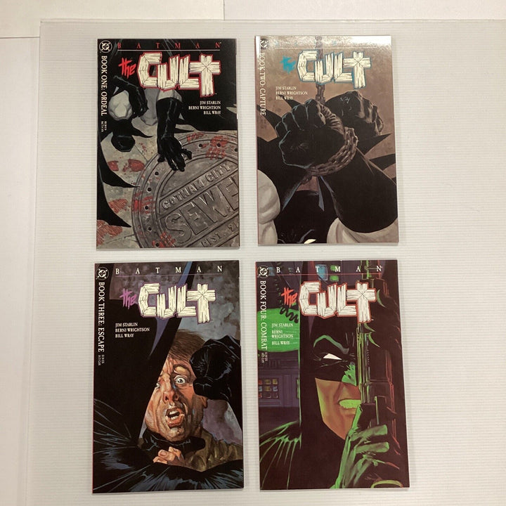 Batman The Cult #1-4 1988 VF/NM Ordeal, Capture, Escape, Combat 1st Editions