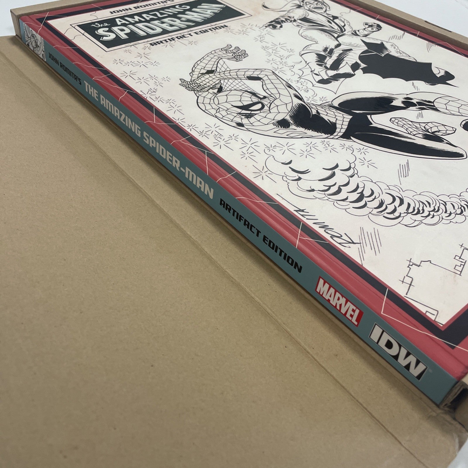 John Romita Amazing Spider-Man Artifact Edition IDW 2015 Oversized HC 1st Print5