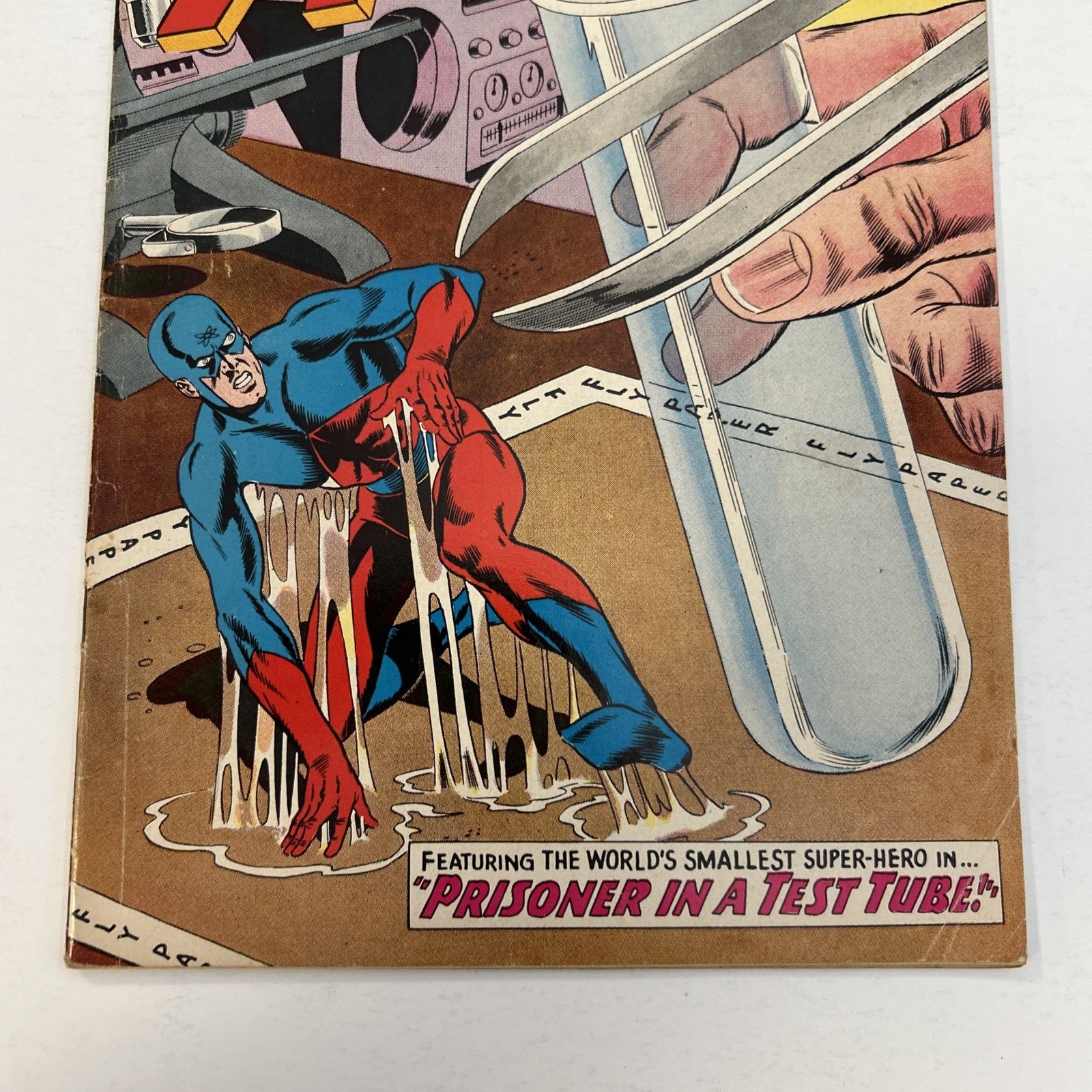 Showcase Presents #36 The Atom 1962 VG+ 3rd Appearance of Atom  Pence Stamp2