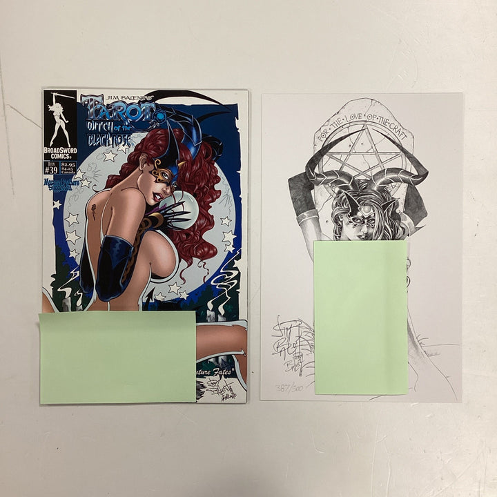 Tarot Witch Of The Black Rose #39 2006 NM Deluxe Editon inc. Signed print0