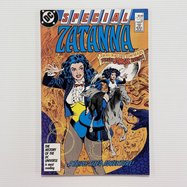 Zatanna Special #1 1987 VF/NM One-shot Gray Morrow art